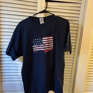 DARE Navy Blue Flag Graphic Tee